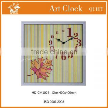 Customized art painting clock