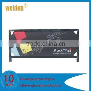 Weldon pvc vinyl Outdoor Safety Banner Stand With Tube