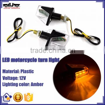 BJ-SL-060 Super Bright Plastic Amber LED Motorcycle Turn Signal Light