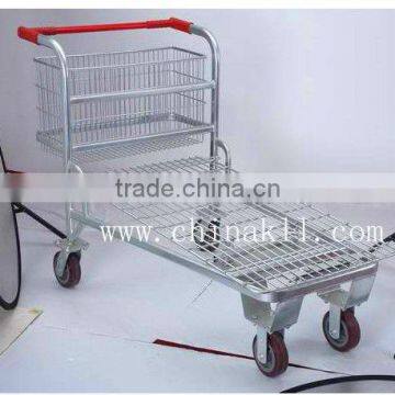 Flatbed cargo trolley