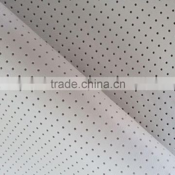 PVC Leather With circle hole /Sofa leather/ Artificial Synthetic PVC leather