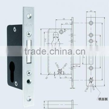 Aluminium self locking door lock MA307