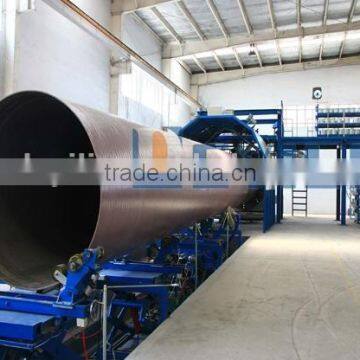 Continuous filament winding pipe production line