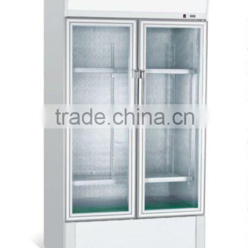 601 liters upright showcase cooler