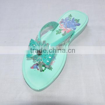 designed promotional import ladies flip flops