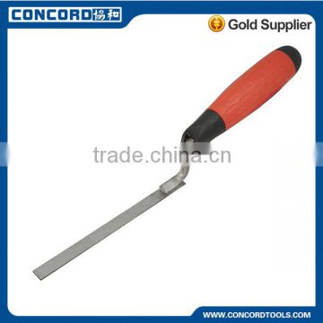 8mm Carbon Steel Blade Jointing Trowel with Soft Grip Plastic Handle