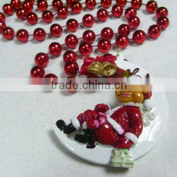 Christmas Throw Beads(Poly Medallion Beads)