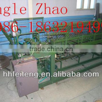 best price/ high quality FT-D2000 automatic full chain link fence machine/ diamond mesh making machine