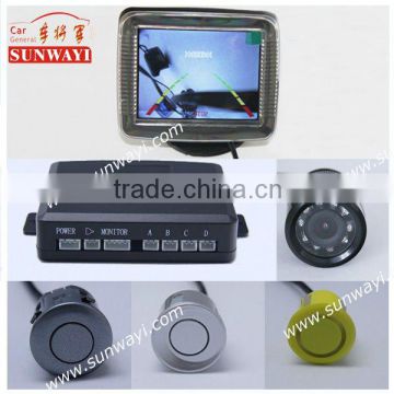 Switch parking sensor with camera and 3.5inch LCD display
