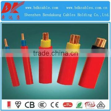 single core copper pvc insulated cable 450/750 v 2.5 mm electrical wire multi-core coaxial cable