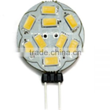 g4 led bulb light 12v 1.5w led light bulb 12v 9pcs 5730 leds led g4 lamp AC10-30V high quality 3 years warranty