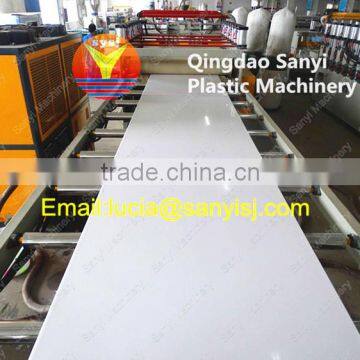 Formwork and Furniture Applied PVC Foam Board Making Machine