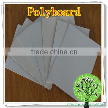 3.6mm white glossy polyester plywood for furniture,phenolic resin polyester board