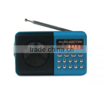 portable speaker with fm am radio and mp3 player speaker