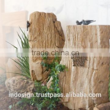Tombstones/Gravestones from Indosign BV, specialist in products of petrified/fossil/natural wood