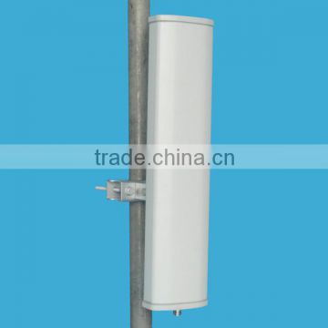 3300-3800MHz 17dBi 90 Degree Vertical Polarized WLAN Base Station Sector Panel outdoor wimax signal booster antenna