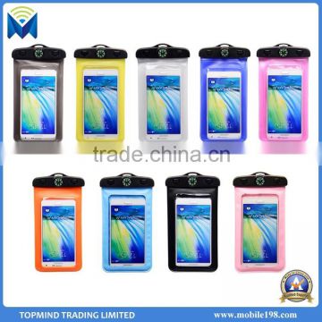 Factory Price with High Quality Compass PVC Mobile Phone Waterproof Bag with Armband
