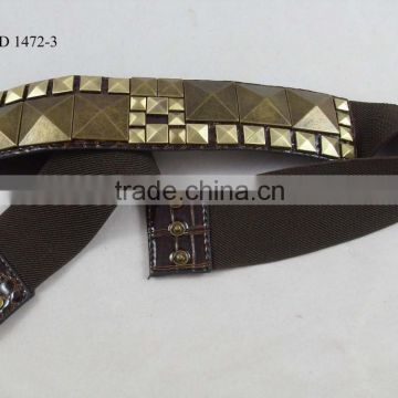 cheap price fashion metal material waist belt for dress