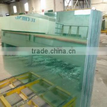 4.38mm-30mm LAMINATED GLASS with CE & ISO certificate