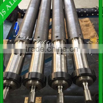 2016 Jinsheng Factory hot sale/BImetallic single screw and barrel for PP PVC PE ABS