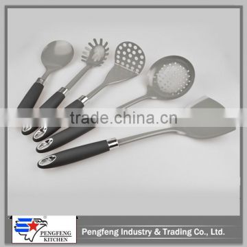 TPR+PP handle stainless steel cooking tools,cooking utensil,kitchen utensil