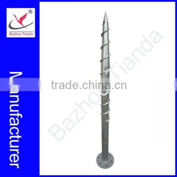 High-quality Ground Screw Mooring Anchor for Solar Power System
