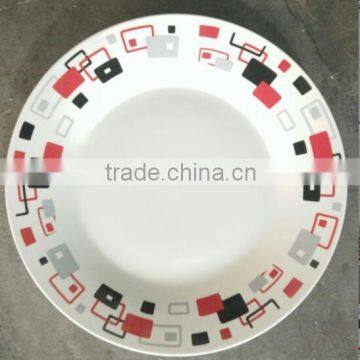 China factory wholesale Algeria market supply porcelain dinner plate