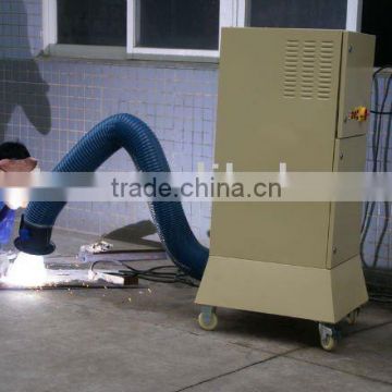 Mobile Welding Fume Collector with Exhaust Air Filtration Device