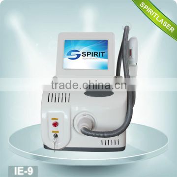 portable shr pain free treatment for beauty salon uses professional hair removal machine