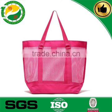 high quality environmental tote mesh handbag