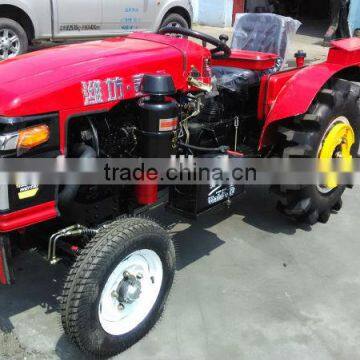 mini tractor ,garden tractor 40hp 2wd tractor with Tire skid