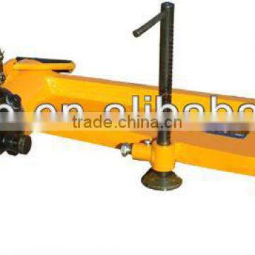 High eeficiency hydraulic straight track machine