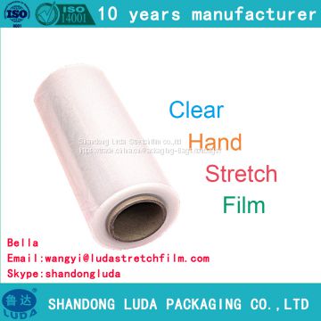 Advanced hand PE tray plastic stretch wrap film