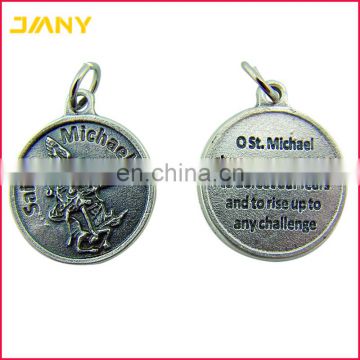 Customized Archangel Saint St Michael with Prayer Protection catholic saint Medal
