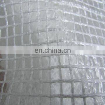 clear greenhouse sheet & polyethylen woven fabric film 110-160gsm,clear pe mesh tarpaulin