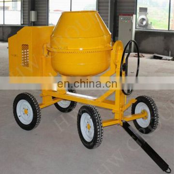 portable diesel concrete mixer 350L cement mixing machine