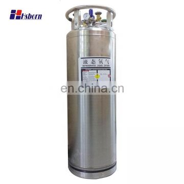 175L 195L Cryogenic Liquid Oxygen Tank Dewar Flask
