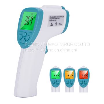 non contact medical infrared forehead digital meat baby thermometer