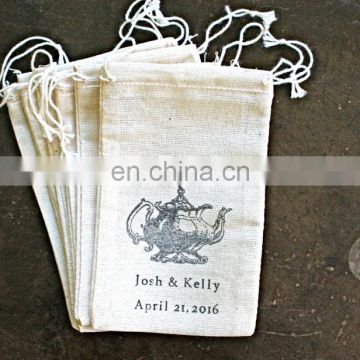 wholesale organic cotton empty cornstarch tea bag