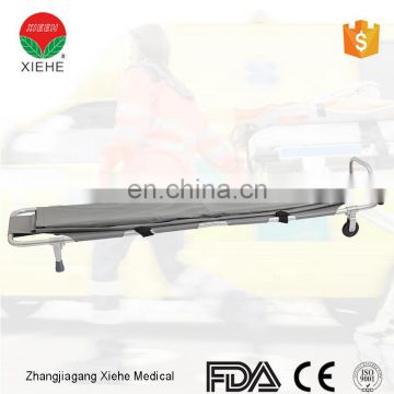 Emergency bed wheelchair aluminium alloy folding stretcher folding