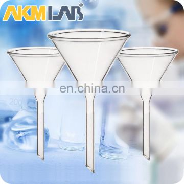 AKMLAB Manufacturer Price Glass Funnel Lab Funnels