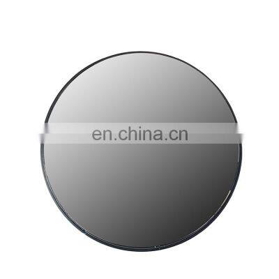 Modern Luxury dressing mirror Hotel Bathroom decorative antique black round wall mirror