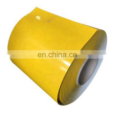 China Manufacturer Aluminum Gold Sheets 0.6mm Painted Color Coated Aluminum Roofing Sheet Coil