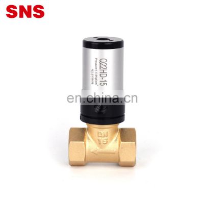 SNS Q22HD series two position two way piston pneumatic air control solenoid valves