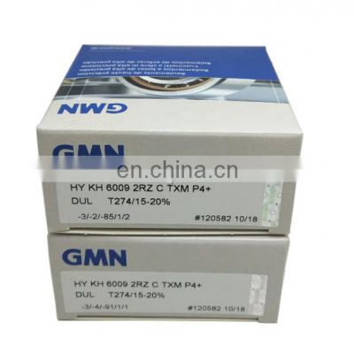 GMN Spindle ball bearings HY KH6009 2RZ C TXM P4 Hybrid Angular Contact Ball Bearings for CNC machine