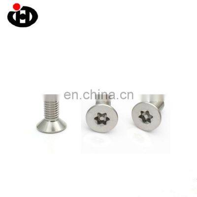 High Quality JINGHONG Torx Countersuck Flat Head Machine Screw