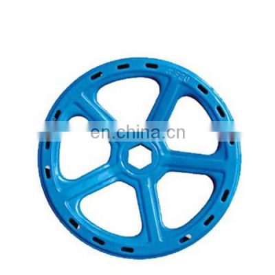 Cast iron flange gate rotary valve hand wheel gate valve handwheel