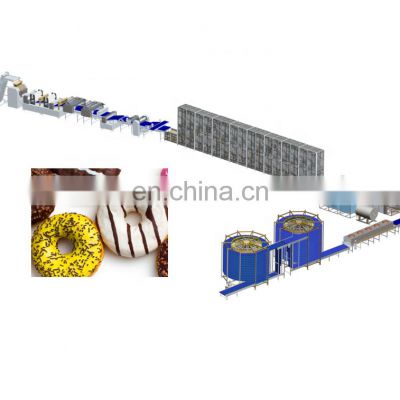 Automatic Donut making production Line, Donut fryer , Donut equipment