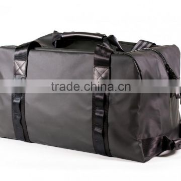 Durable foldable leather cosmet travel bag