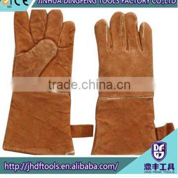 LEATHER 14 INCH WELDING GLOVES